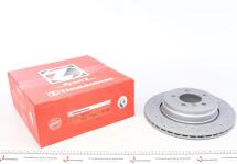 Диск гальмівний (задній) BMW 7 (E65/E66/E67) 01-08 (324x20) (з покриттям) (з отворами) (вент.)