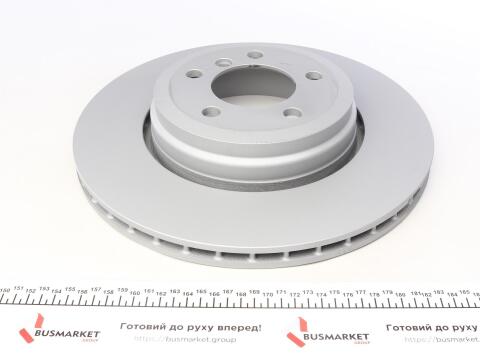 Диск тормозной (задний) BMW 7 (E65/E66/E67) 01-08 (345x24) (с покрытием) (вентилированный)