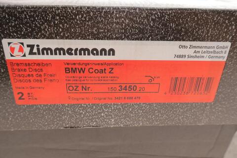 Диск гальмівний (задній) BMW X5 (E70/F15) 07-/X6 (F16) 09- (320x20) (з покриттям) (вентильований) Диск гальмівний (задній) BMW X5 (E70/F15) 07-/X6 (F16) 09- (320x20) (з покриттям) (вентильований)