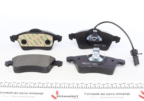Колодки гальмівні (передні) VW T4 90-03 R15 (з датчиком) (Ate-Teves)