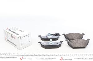 Тормозные колодки (передние) VW Caddy 03-15 (Ate-Teves) (с датчиком) (с низким продуцированием пыли)