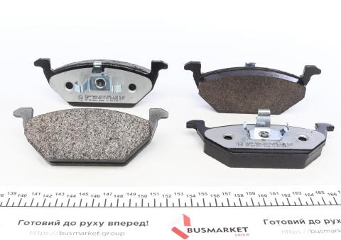 Колодки гальмівні (передні) Audi A3 97-03/Skoda Fabia/VW Golf 97-08 (Ate)(з низьким продукуванням пилу)