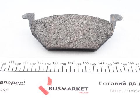 Колодки гальмівні (передні) VW Caddy 03-15 (Ate-Teves) (з датчиком) (з низьким продукуванням пилу)