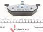 Колодки гальмівні (передні) VW Caddy 03-15 (Ate-Teves) (з датчиком) (з низьким продукуванням пилу), фото 4 - интернет-магазин Auto-Mechanic