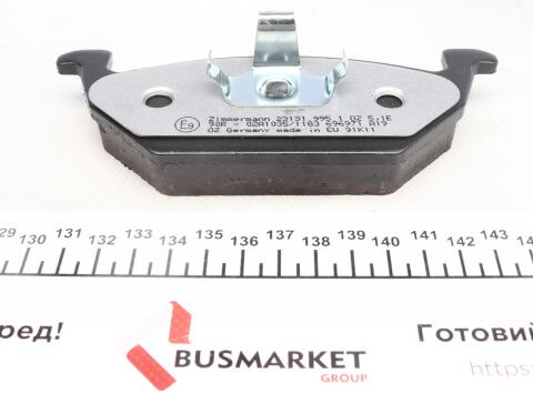 Колодки гальмівні (передні) VW Caddy 03-15 (Ate-Teves) (з датчиком) (з низьким продукуванням пилу)