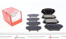Колодки тормозные (передние) Toyota Rav 4 II 00-05 (Akebono)