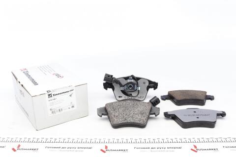 Колодки гальмівні (передні) VW Touareg 2.5TDI 03-10 (Teves) (з датчиком) (з низьким продукуванням пилу) Колодки гальмівні (передні) VW Touareg 2.5TDI 03-10 (Teves) (з датчиком) (з низьким продукуванням пилу)