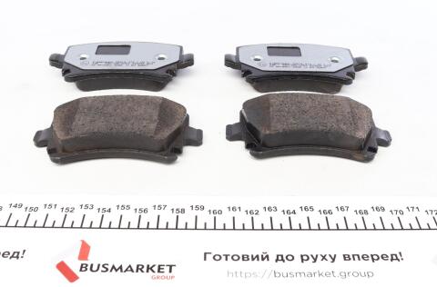 Колодки гальмівні (задні) VW Caddy 03-15 (Lucas-Girling) (з низьким продукуванням пилу) Колодки гальмівні (задні) VW Caddy 03-15 (Lucas-Girling) (з низьким продукуванням пилу)