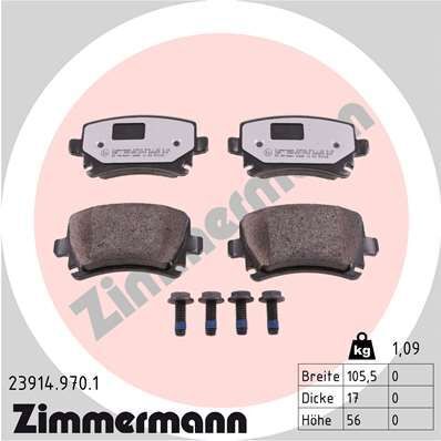 Колодки гальмівні (задні) VW Caddy 03-15 (Lucas-Girling) (з низьким продукуванням пилу) Колодки гальмівні (задні) VW Caddy 03-15 (Lucas-Girling) (з низьким продукуванням пилу)