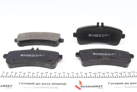 Тормозные колодки (задние) MB S-class (W222/C217/A217)/SL (R231) 13- (TRW) (с аксессуарами)