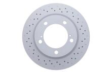 Диск тормозной (передний) Toyota Land Cruiser 200/Lexus LX 07-(340х32) (с покрытием) (с отверстием) (вент)