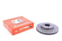 Диск гальмівний (передній) Porsche Cayenne/VW Touareg 02- (330x32) (L) (з покриттям) (з прорезом) (вент)