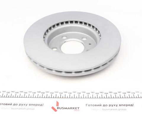 Диск тормозной (передний) Audi A1/Seat Ibiza/VW Polo 17-(256x22) (с покрытием) (вентилированный)