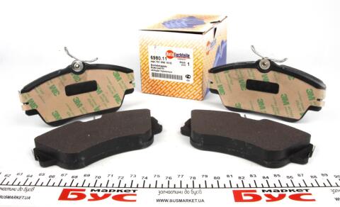 Колодки тормозные (передние) VW T4 1.9TD/2.4D -99 (не вентил. диски) (6980.11)