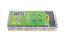 Набор пластиковых клипс для обивки (151шт) (Mercedes-Benz)