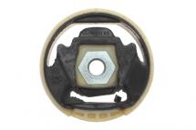 Подушка двигуна (задня/верхня) VW Caddy 03- (з різьбою)