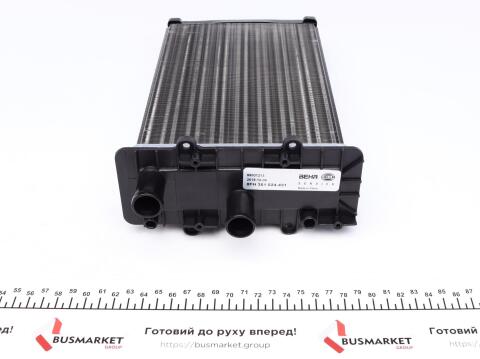 Радиатор печки VW T4 90-03(-AC) алюминиевый.