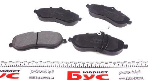 Колодки гальмівні (передні) Citroen Jumpy/Fiat Scudo/Peugeot Expert 1.6-2.0 07- Колодки гальмівні (передні) Citroen Jumpy/Fiat Scudo/Peugeot Expert 1.6-2.0 07-