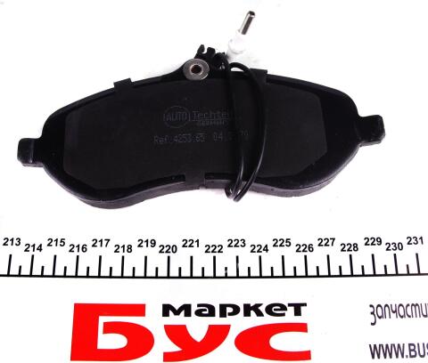 Колодки гальмівні (передні) Citroen Jumpy/Fiat Scudo/Peugeot Expert 1.6-2.0 07- Колодки гальмівні (передні) Citroen Jumpy/Fiat Scudo/Peugeot Expert 1.6-2.0 07-