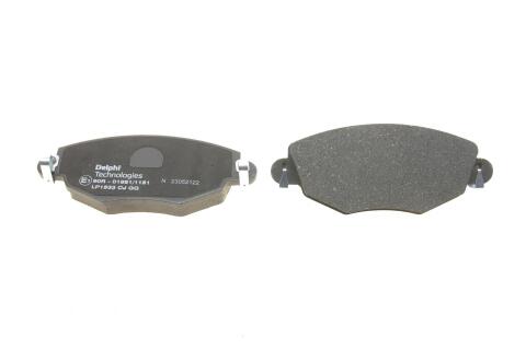 Колодки гальмівні (передні) Ford Mondeo III 00-07 (Bosch)