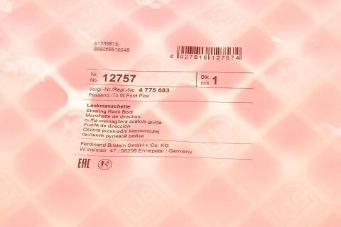 Пыльник рулевой рейки Ford Mondeo 93-07 (L=217mm)
