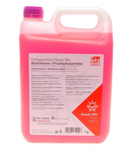 Антифриз (фиолетовый) Readymix G12 Plus (-35°C готов к применению) (5 л)