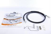 Трос ручника (задній) Ford Connect 02- (+ABS) (висока база) (дисковий гальма) Трос ручника (задній) Ford Connect 02- (+ABS) (висока база) (дисковий гальма)