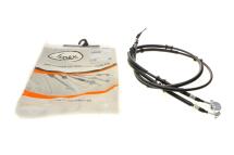 Трос ручника (задній) Opel Astra 1.2-2.0 16V 98-05 (1587/1400+1587/1400mm)