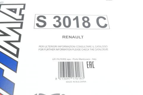 Фільтр салону Renault Laguna I 95-01