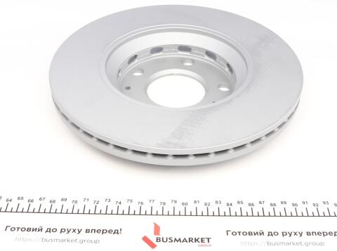 Диск тормозной (задний) Audi A8 02-10/VW Phaeton 02-16 (280x22) (с покрытием) (вентилированный)