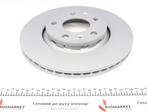 Диск тормозной (задний) Audi A8 02-10/VW Phaeton 02-16 (280x22) (с покрытием) (вентилированный)