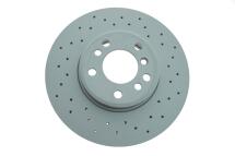 Диск гальмівний (передній) BMW X5 (E53) 00- (332x30) (з покриттям) (з отвором) (вент.)