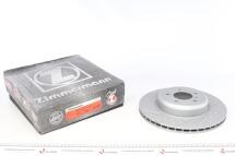 Диск тормозной (задний) BMW 3 (F30/F80/F34) 11-(с покрытием) (с прорезью) (вентилированный)