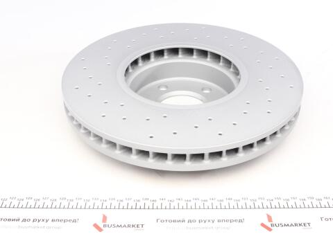 Диск тормозной (передний) BMW 5 (F10)/ 7 (F01/F0/F03/F04) 09- (348x36) (R) (с отверстиями) (вентилируемый)