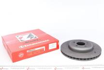 Диск гальмівний (передній) BMW 5 (F10/F11)/6 (F06/F13) 09- (L) (348x30) (з покр.) (з прорезом) (вент)