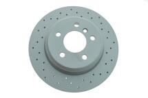 Диск гальмівний (задній) BMW 5 (F10/F11) 09-17 (330x20) (з покриттям) (з отвором) (вентильований)