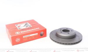 Диск гальмівний (задній) BMW 5 (F10/F11) 09-17 (L) (330x20) (з покриттям) (з прорезом) (вентильований)