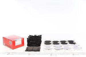 Колодки тормозные (передние) MB C-class (W205/S205/C205)/E-class (W213) 16- (Brembo)