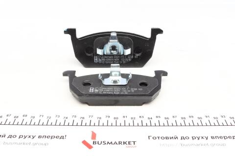 Колодки тормозные (передние) Audi A1 18-/Seat Leon 12-/Ibiza/VW Polo 17- (Mando)