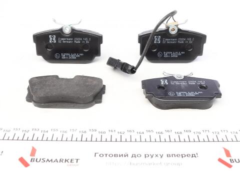 Тормозные колодки (задние) VW T4 1.8-2.8 90-03 R15 (Lucas-Girling) (с датчиком) Тормозные колодки (задние) VW T4 1.8-2.8 90-03 R15 (Lucas-Girling) (с датчиком)