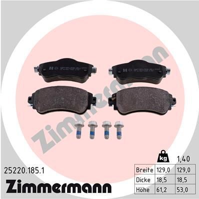 Тормозные колодки (передние) Citroen C4 09- (TRW) Тормозные колодки (передние) Citroen C4 09- (TRW)
