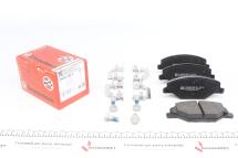 Колодки тормозные (передние) Skoda Fabia/Rapid 06- (TRW) (с аксессуарами)