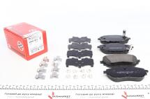 Колодки тормозные (передние) Toyota Auris/Corolla 12-18 (Bosch) (с аксессуарами)