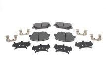 Колодки тормозные (передние) Kia Carens IV 13- (Mando) (с аксессуарами)