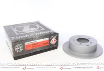 Диск тормозной (задний) Mitsubishi Lancer VIII 08-(262х10) (с покрытием)