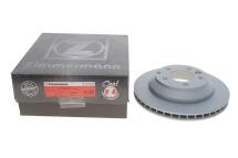 Диск тормозной (задний) Porsche Cayenne 06-/VW Touareg 3.0-4.2 TDI 02-(330x28) (с покрытием) (вентил.)