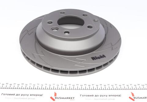 Диск тормозной (задний) Porsche Cayenne 06-/VW Touareg 02- (330x28) (R) (с прорезью) (вент)