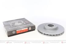 Диск гальмівний (передній) Porsche Cayenne 10-/VW Touareg 10-18 (360x36) (R) (з покр) (вентильований)