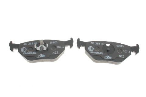 Колодки гальмівні (задні) BMW 3 (E36/E46) 90-07 (Ate)