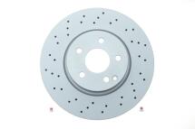 Диск тормозной (передний) MB C-class (W204) 07-14/E-class (W212) 09- (322x32) (с отверстиями) (вент)